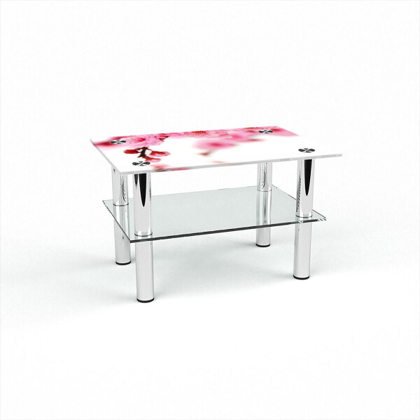 

Стол журнальный БЦ-стол Прямоугольный с полкой Sakura (380 x 550 x 450)