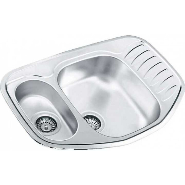 

Кухонная мойка Ukinox Comfort COL 776.507 15 GT 8K декор (UM1535)