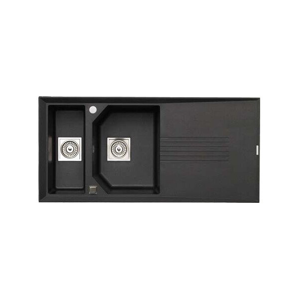 

Кухонная мойка Longran HELIX 1.5B Volcano Black (LM2149)
