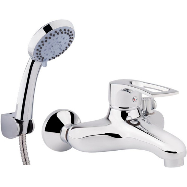 

Смеситель для ванны Q-tap Hansberg CRM 006 NEW, QTHANCRM006NEW