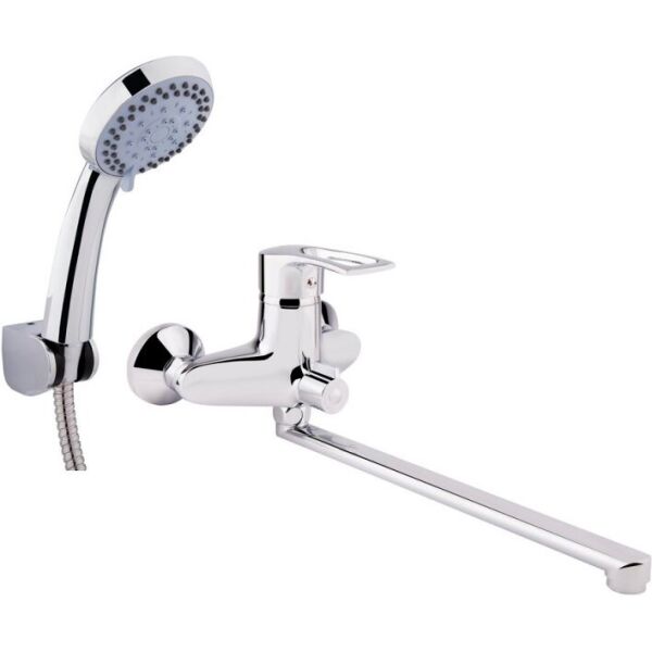 

Смеситель для ванны Qtap Hansberg CRM 005 New