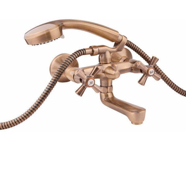

Смеситель для ванны Q-tap Liberty ANT 140-2, QTLIBANT1402