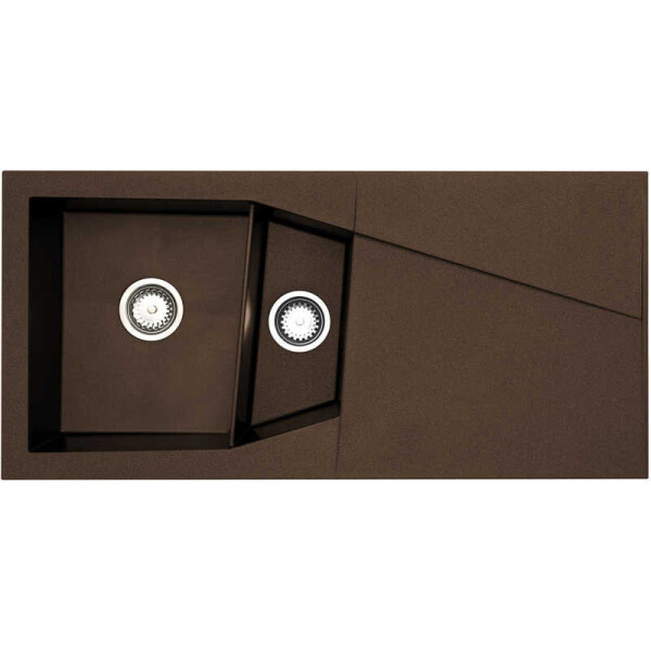 

Кухонная мойка Longran LAZIO 1.5B Chocolate Metallic (LM2324)