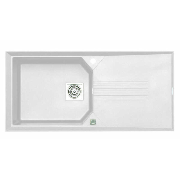 

Кухонная мойка Longran HELIX 1.0B Opal White (LM2318)