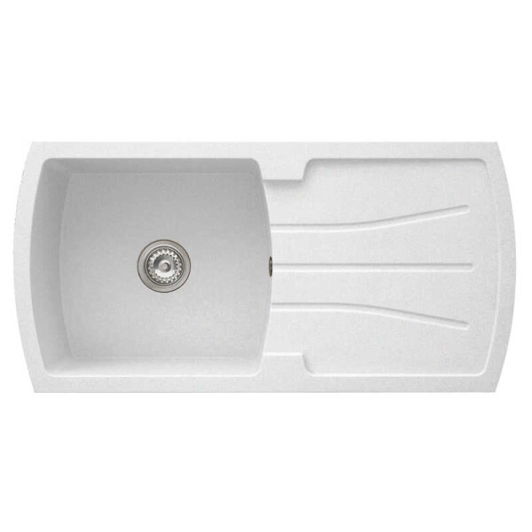 

Кухонная мойка Longran CIMA 1.0B Opal White (LM2406)