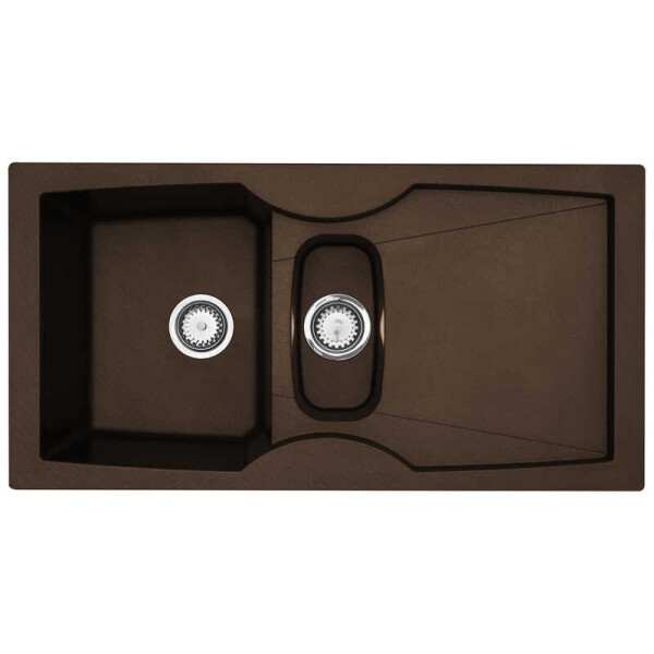 

Кухонная мойка Longran VENETO 1.5B Chocolate Metallic (LM2308)