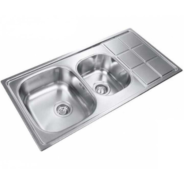 

Кухонная мойка Ukinox Lotus LTP 1160.500 20 GT 8K полированная (UM2051)