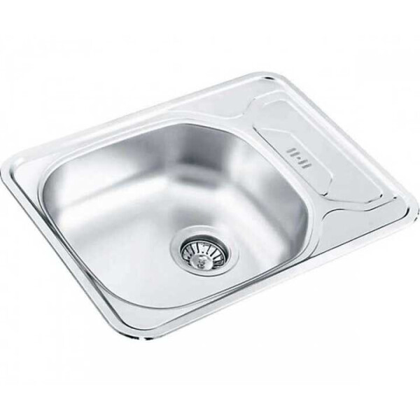 

Кухонная мойка Ukinox Compact CML 580.435 GW 6K декор (UM1602)