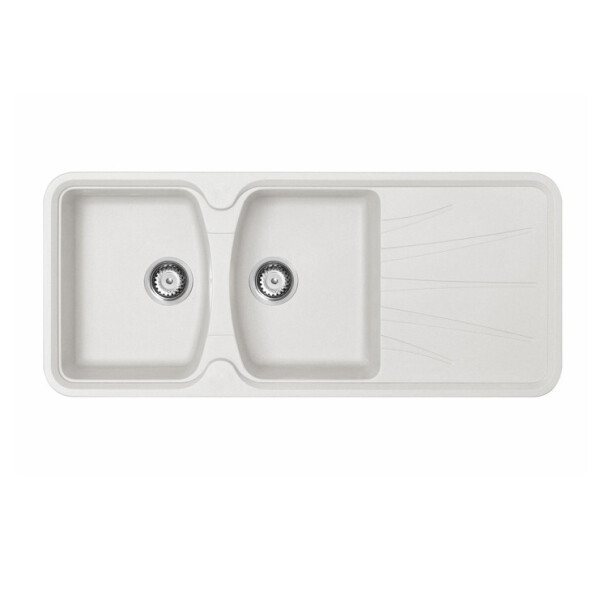 

Кухонная мойка Longran KORONA 2.0B Opal White (LM2178)