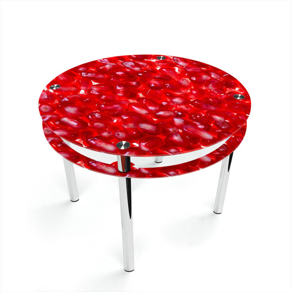 

Стол БЦ-стол Круглый с проходящей полкой Garnet Эко (700 x 700 x 750)