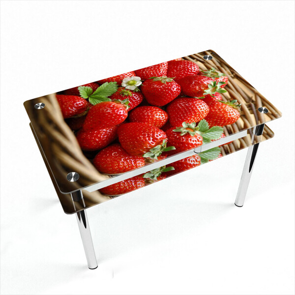 

Стол БЦ-стол Прямоугольный с проходящей полкой Strawberry (610 x 910 x 750)