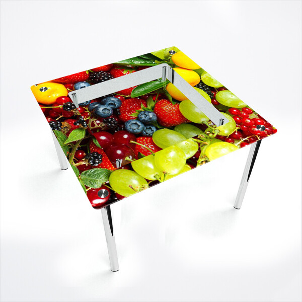 

Стол БЦ-стол Квадратный с полкой Wood berry (1100 x 1100 x 750)