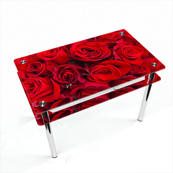

Стол БЦ-стол Прямоугольный с проходящей полкой Rose (610 x 910 x 750)