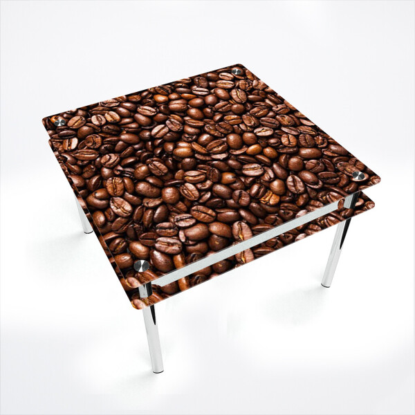 

Стол БЦ-стол Квадратный с проходящей полкой Morning aroma (700 x 700 x 750)
