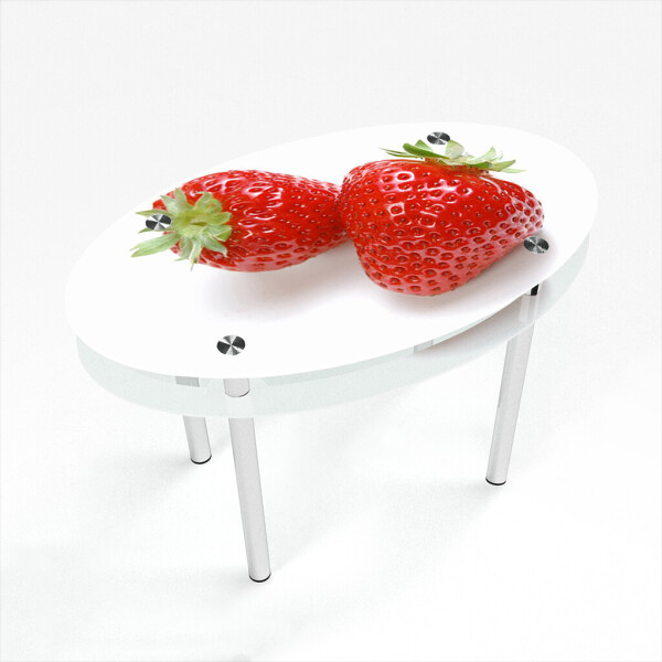 

Стол БЦ-стол Овальный с проходящей полкой Red berry (850 x 1300 x 750)