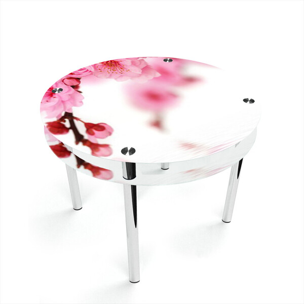 

Стол БЦ-стол Круглый с проходящей полкой Sakura Эко (700 x 700 x 750)