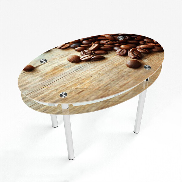 

Стол БЦ-стол Овальный с проходящей полкой Coffee (750 x 1200 x 750)