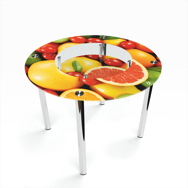 

Стол БЦ-стол Круглый с полкой Fruit Эко (700 x 700 x 750)