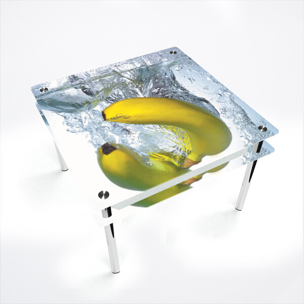 

Стол БЦ-стол Квадратный с проходящей полкой Banana (900 x 900 x 750)