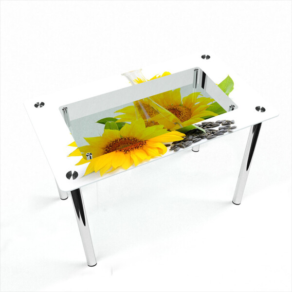 

Стол БЦ-стол Прямоугольный с полкой Sunflower (610 x 910 x 750)