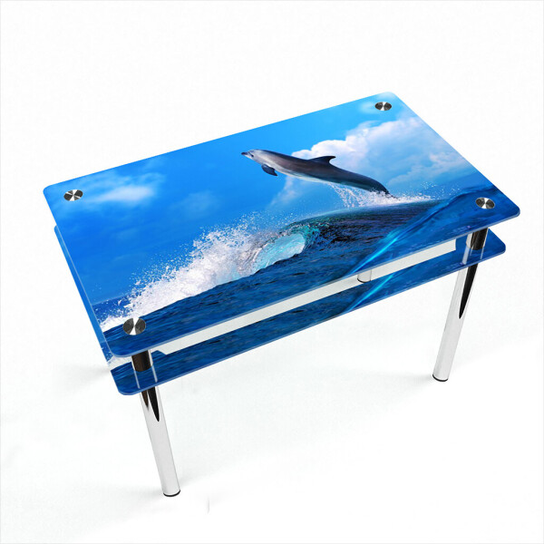 

Стол БЦ-стол Прямоугольный с проходящей полкой Dolphin Эко (610 x 910 x 750)