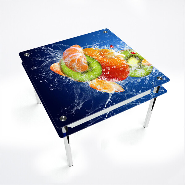 

Стол БЦ-стол Квадратный с проходящей полкой Sweet Mix Эко (700 x 700 x 750)