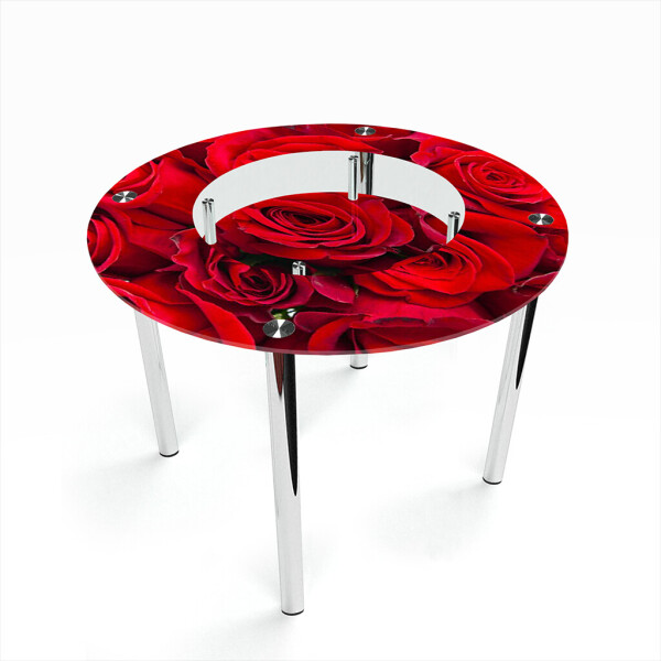 

Стол БЦ-стол Круглый с полкой Rose Эко (700 x 700 x 750)