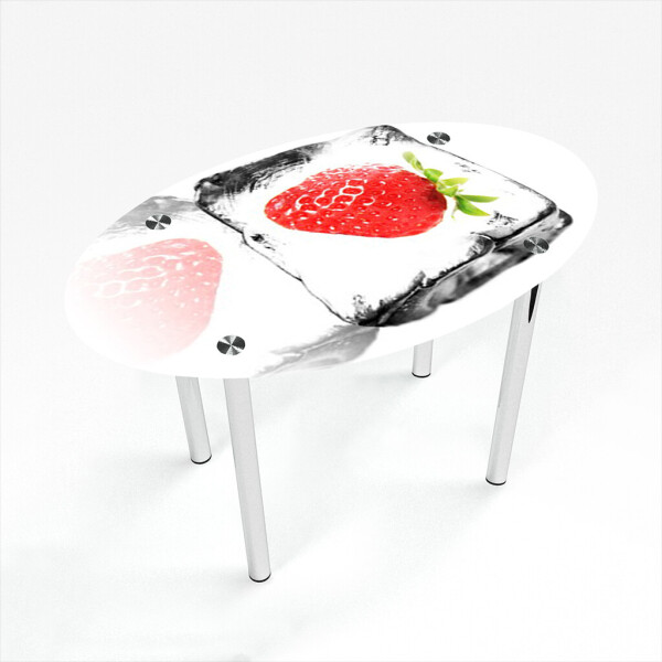 

Стол БЦ-стол Овальный Ice berry (750 x 1200 x 750)