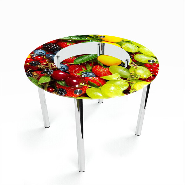 

Стол БЦ-стол Круглый с полкой Wood berry Эко (700 x 700 x 750)