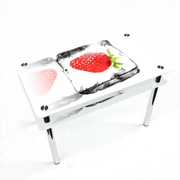 

Стол БЦ-стол Прямоугольный с проходящей полкой Ice berry (610 x 910 x 750)