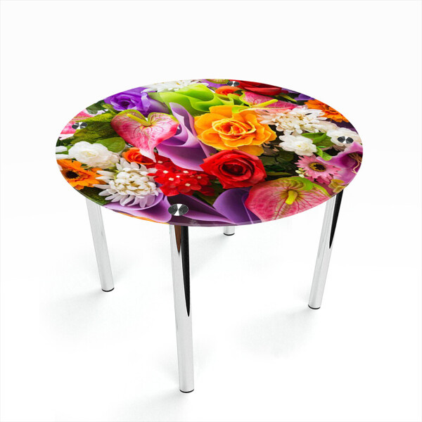 

Стол БЦ-стол Круглый Flowers Эко (700 x 700 x 750)