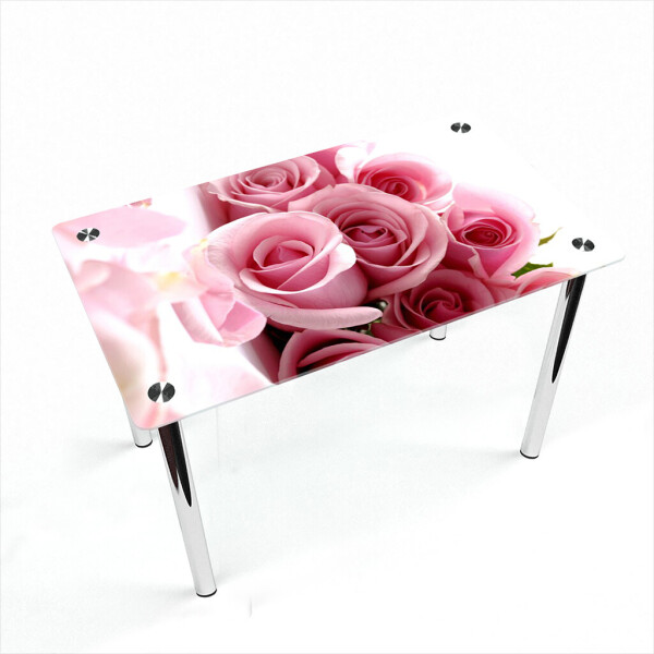 

Стол БЦ-стол Прямоугольный Pink Roses (750 x 1200 x 750)