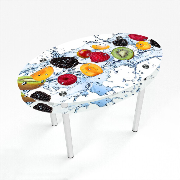 

Стол БЦ-стол Овальный с проходящей полкой Berry Mix (850 x 1300 x 750)