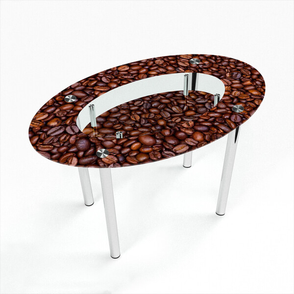 

Стол БЦ-стол Овальный с полкой Coffee aroma (650 x 1100 x 750)