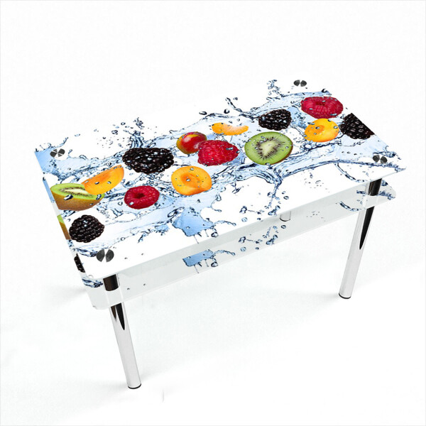 

Стол БЦ-стол Прямоугольный с проходящей полкой Berry Mix (610 x 910 x 750)