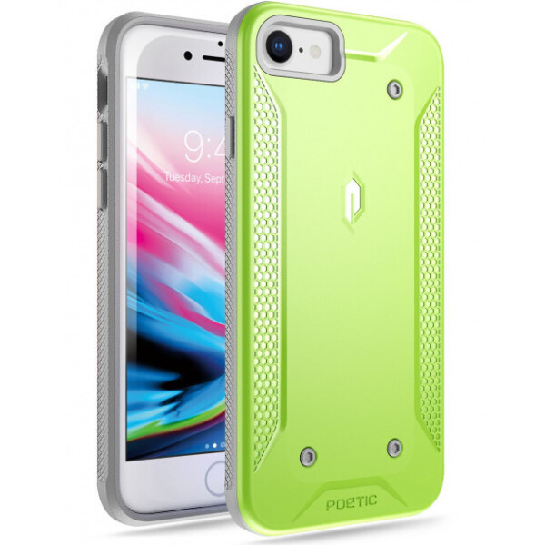 

Чехол Poetic Quarterback Case для iPhone 7/8 Green/Gray