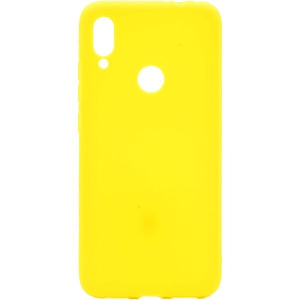 

Силиконовый чехол COLOR COVER SILK PC Xiaomi Redmi 7 Yellow