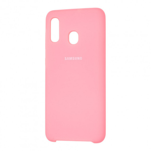 

Силиконовый чехол COLOR COVER SILK PC Samsung A30 Pink