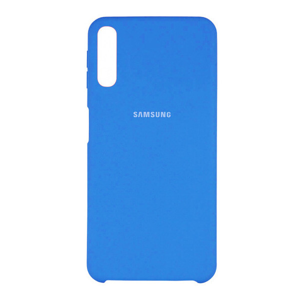

Силиконовый чехол COLOR COVER SILK PC Samsung A70 Blue