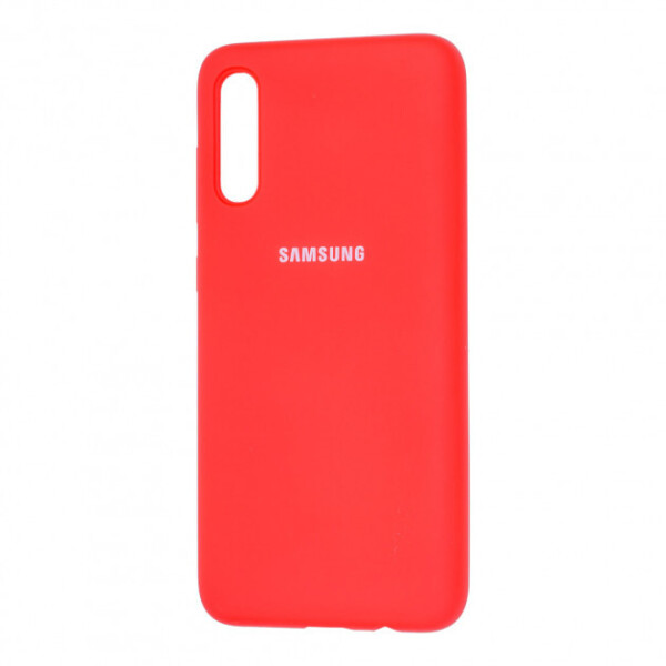 

Силиконовый чехол COLOR COVER SILK PC Samsung A70 Red