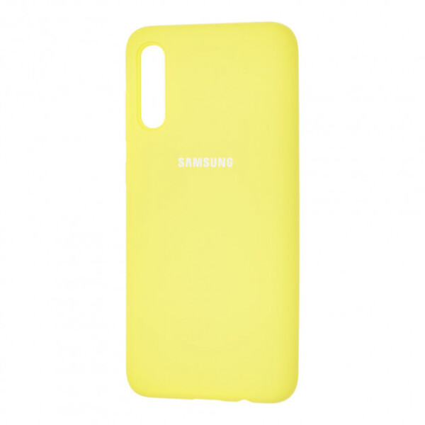 

Силиконовый чехол COLOR COVER SILK PC Samsung A70 Yellow
