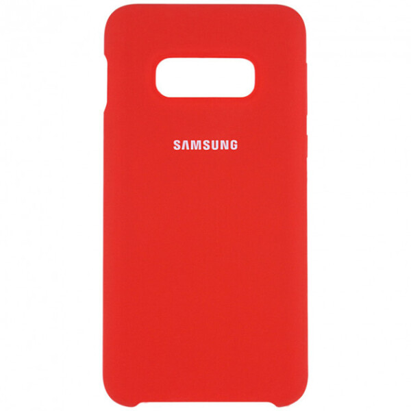 

Силиконовый чехол COLOR COVER SILK PC Samsung S10 Red