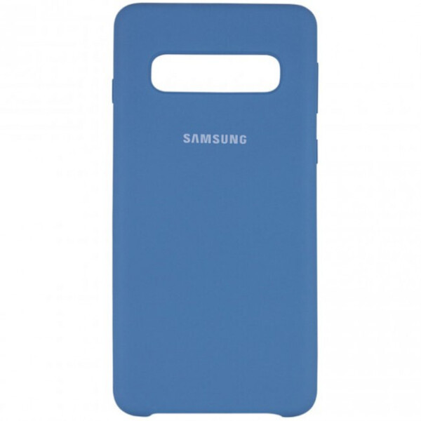 

Силиконовый чехол COLOR COVER SILK PC Samsung S10 Plus Blue