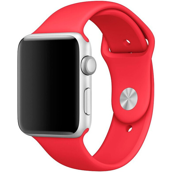 

Ремешок Silicone Band for Apple Watch 42/44mm Red