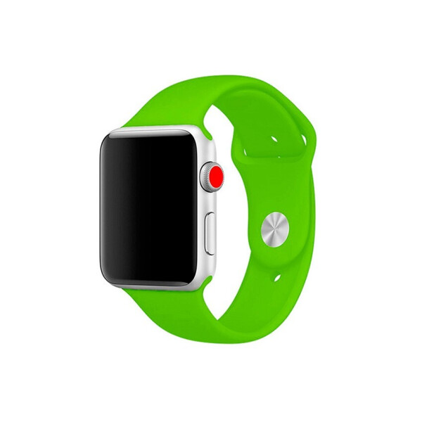 

Ремешок Silicone Band for Apple Watch 42/44mm Lime