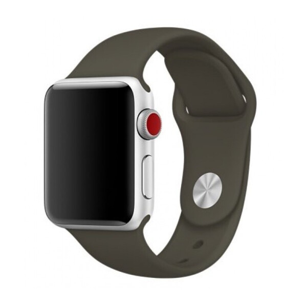 

Ремешок Silicone Band for Apple Watch 38/40 mm Olive
