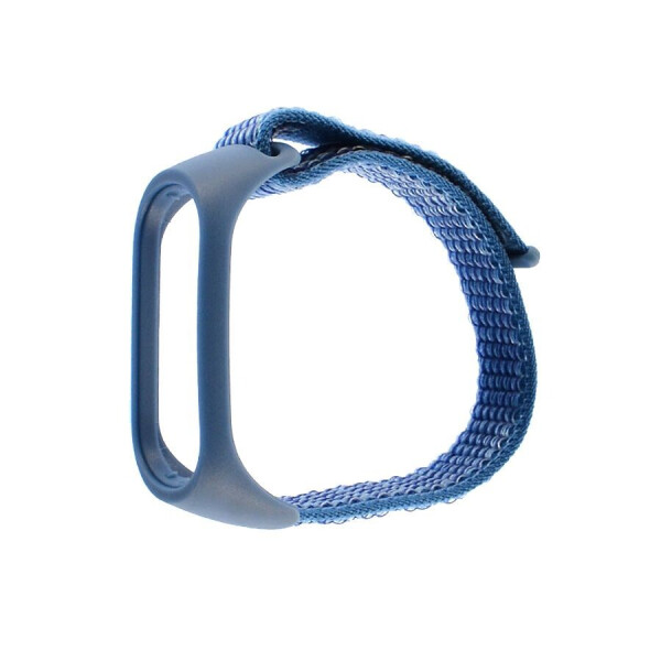 

Ремешок нейлоновый Greatcase Хiaomi Mi Band 3/ Mi Band 4 Blue