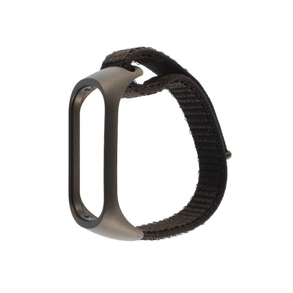 

Ремешок нейлоновый Greatcase Хiaomi Mi Band 3/ Mi Band 4 Black