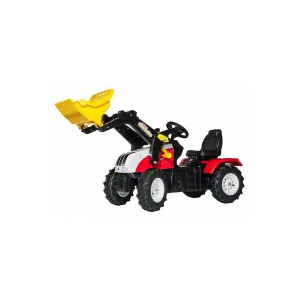 

Веломобиль Rolly Toys rollyFarmtrac Steyr 6240 CVT красно-желтый (046331)
