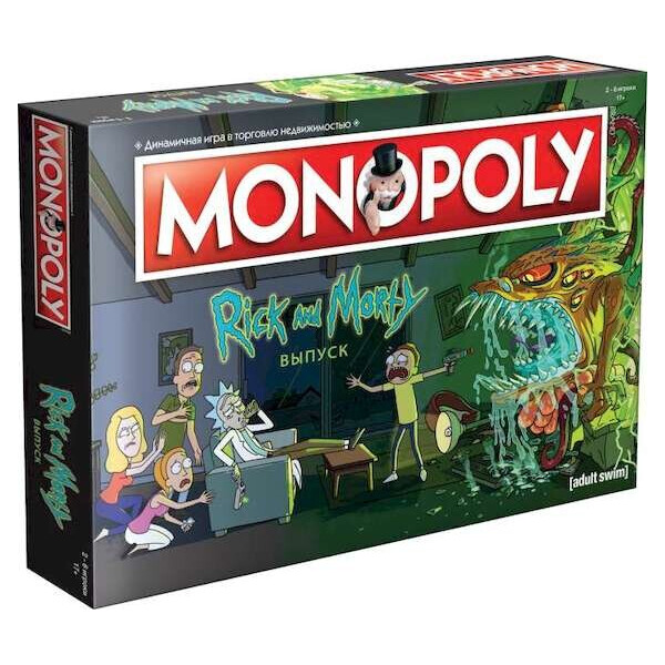 

Настольная игра Hobby World Монополия. Рик и Морти (503386)